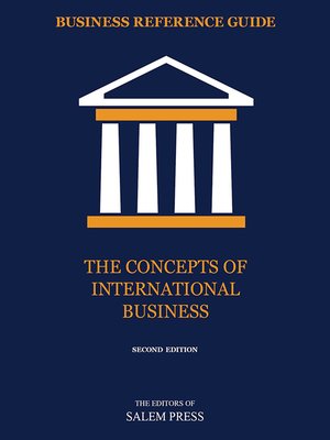 cover image of The Concepts of International Business